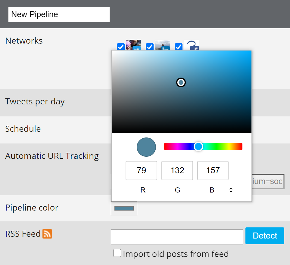 Colour coded social media publishing | Fedica Blog