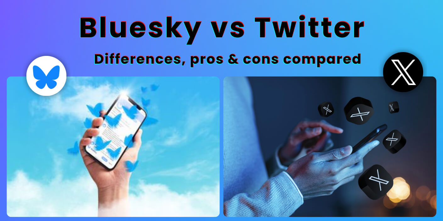 Bluesky vs Twitter