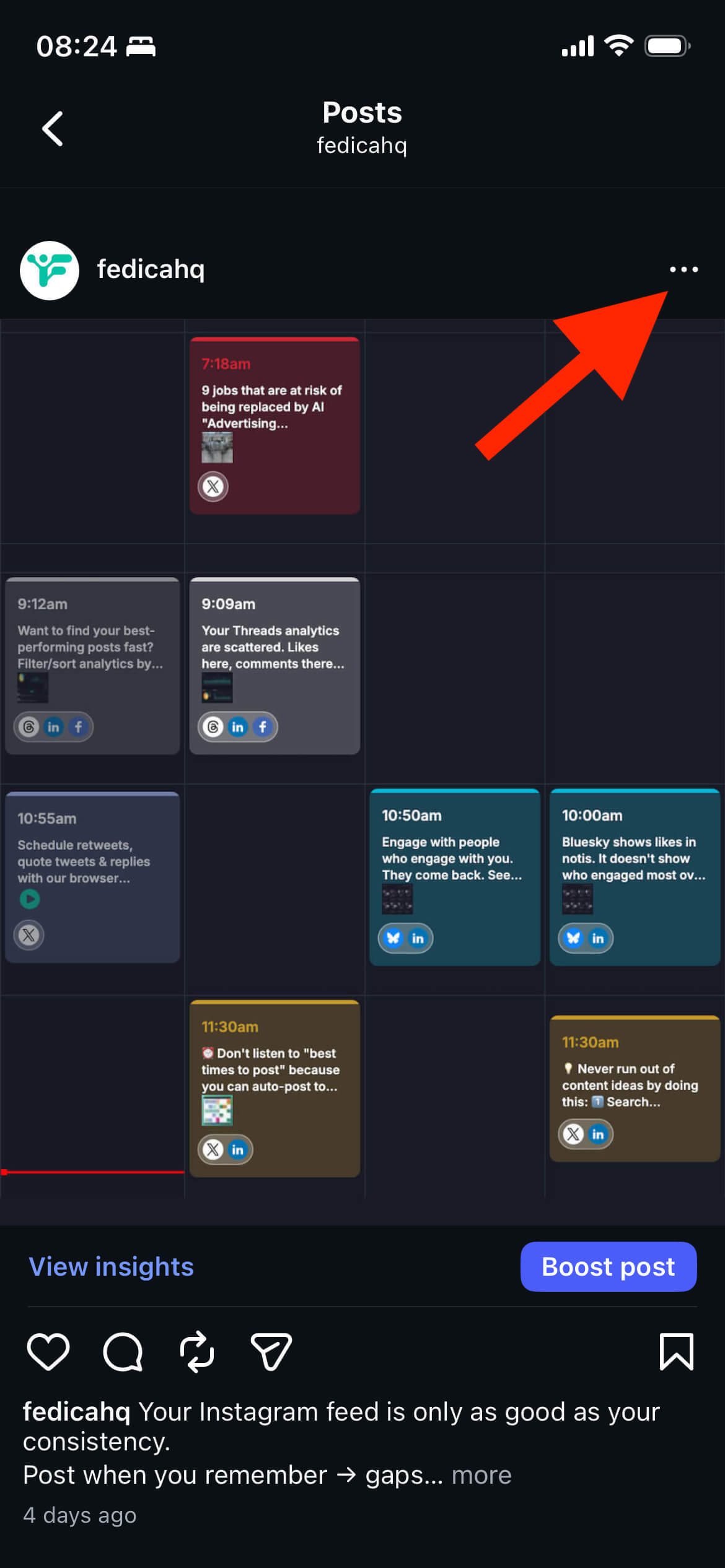 How to do a collab post on Instagram from instagram mobile